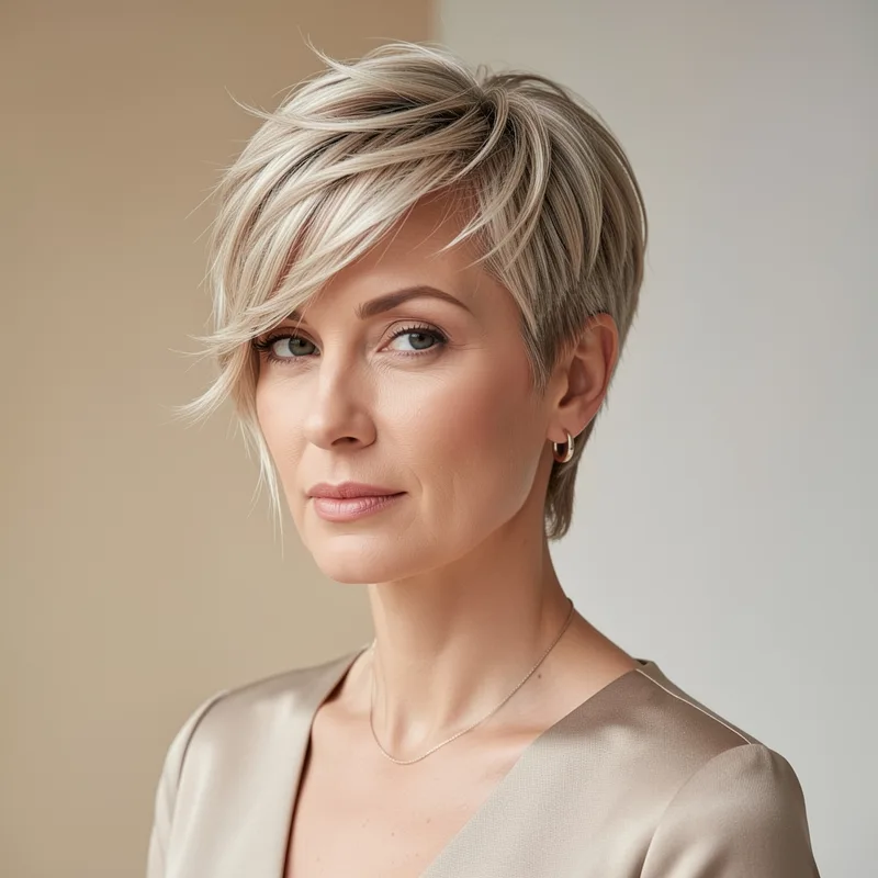 Coupe de cheveux court effilé femme 60 ans : 5 styles rajeunissants et conseils d'entretien