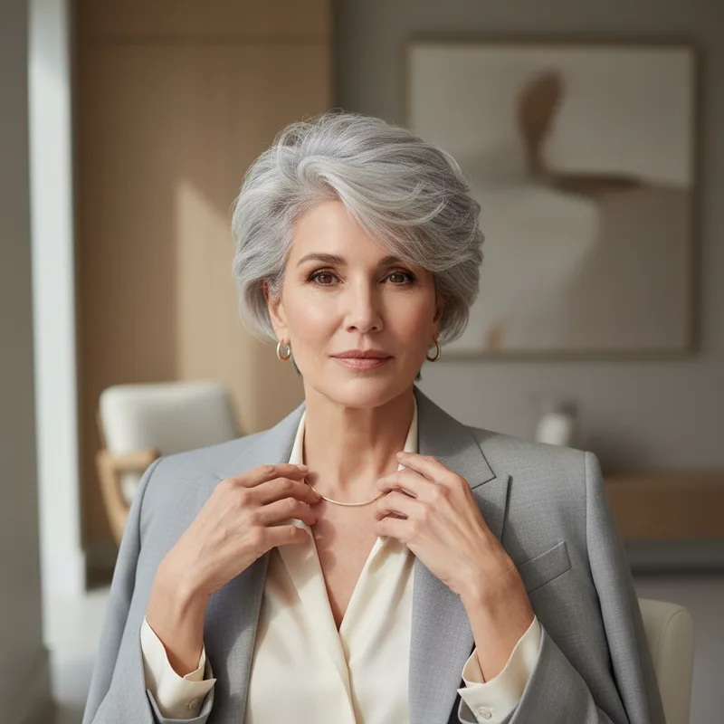 Coupe de cheveux court femme 60 ans : guide et conseils