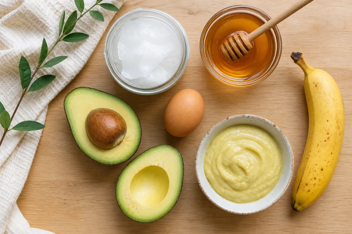 Masque maison cheveux secs : recettes naturelles efficaces